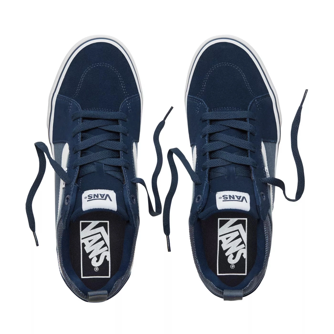 Vans Men's Filmore Trainers, Blue Suede Canvas - Ndoros