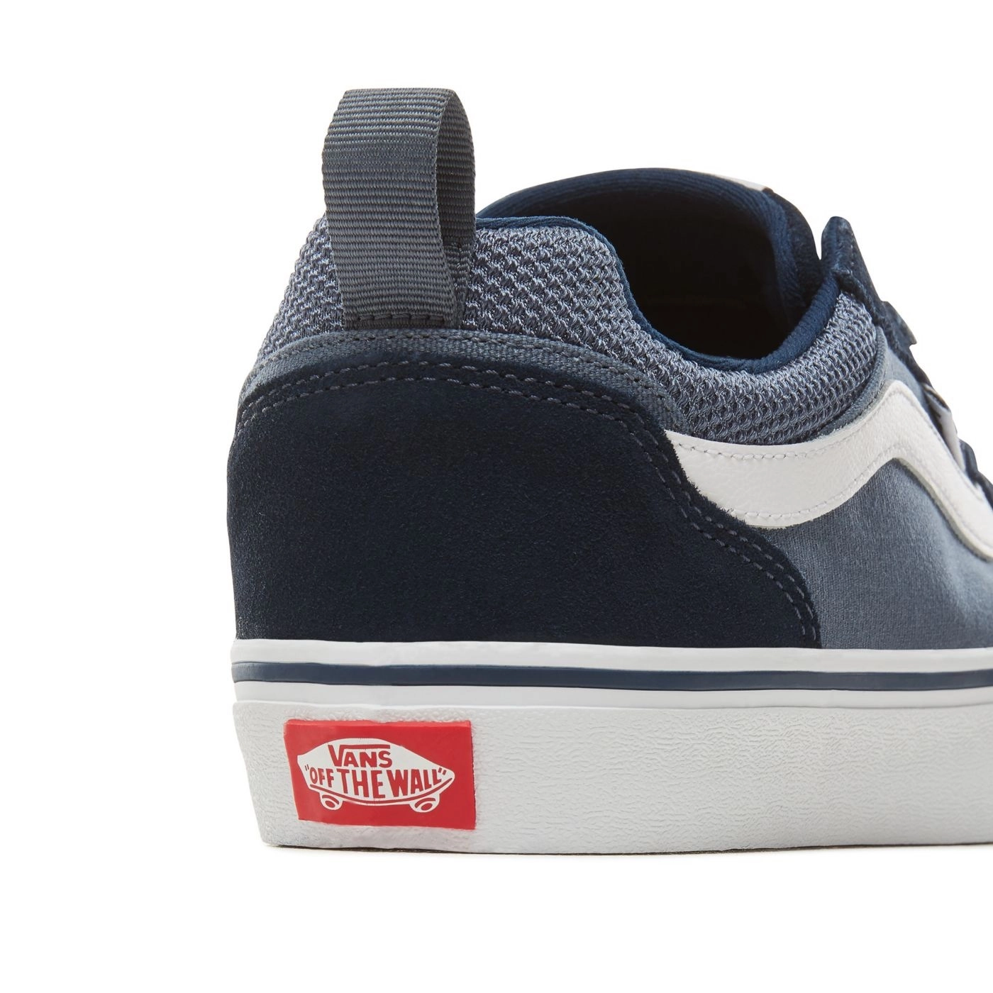 Vans Men's Filmore Trainers, Blue Suede Canvas - Ndoros