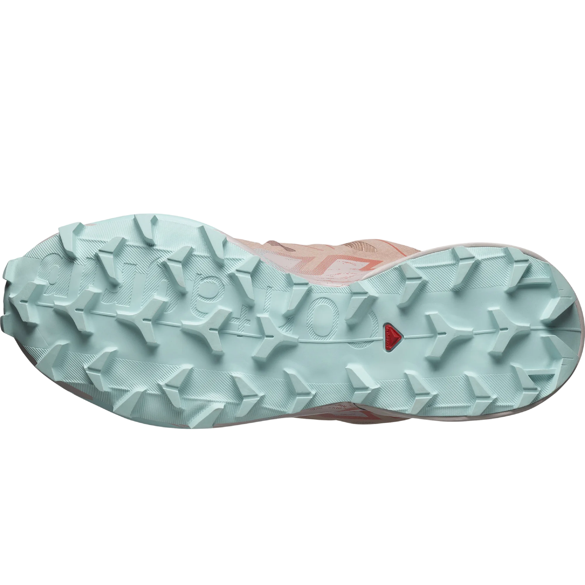 Salomon Women's Speedcross 6 Sneaker, Mahogany Rose/Hushed Violet/Iced Aqua - Ndoros