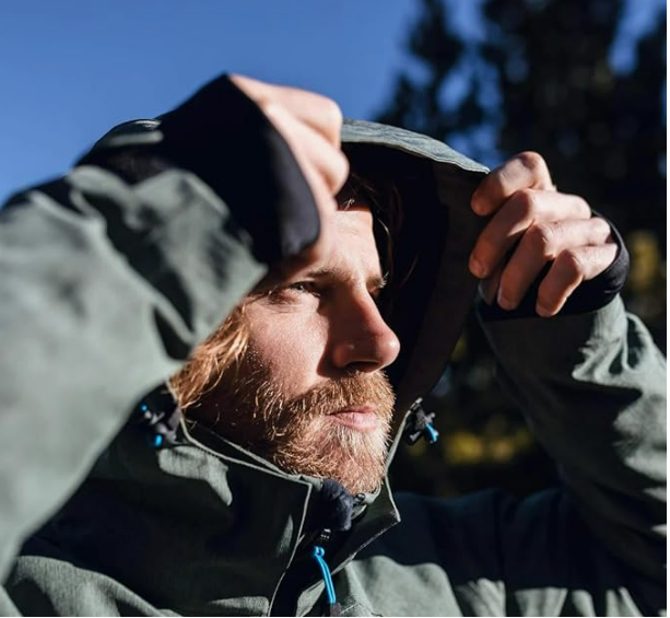 Apricoat Adventure 2.0 Men's Warm Winter Jacket Insulated, Hooded, Waterproof and windproof for Traveling, Hiking, Trekking, Camping, & All Sports Activities such as Snowboarding & Skiing-Olive Green - Ndoros