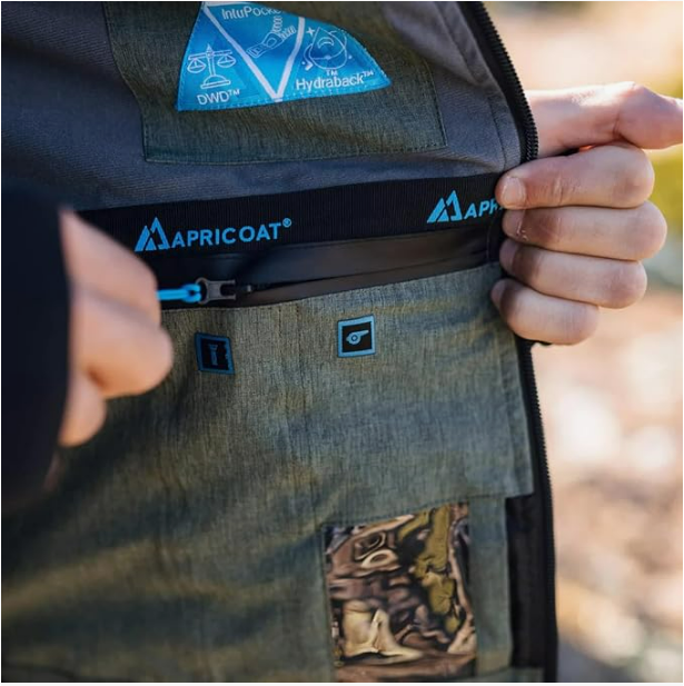 Apricoat Adventure 2.0 Men's Warm Winter Jacket Insulated, Hooded, Waterproof and windproof for Traveling, Hiking, Trekking, Camping, & All Sports Activities such as Snowboarding & Skiing-Olive Green - Ndoros