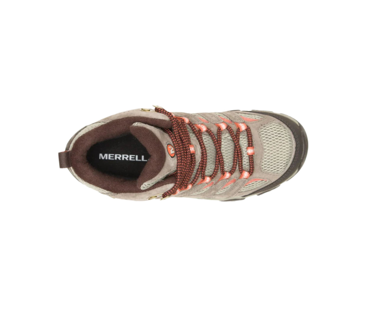 Merrell hiking boot on a white background