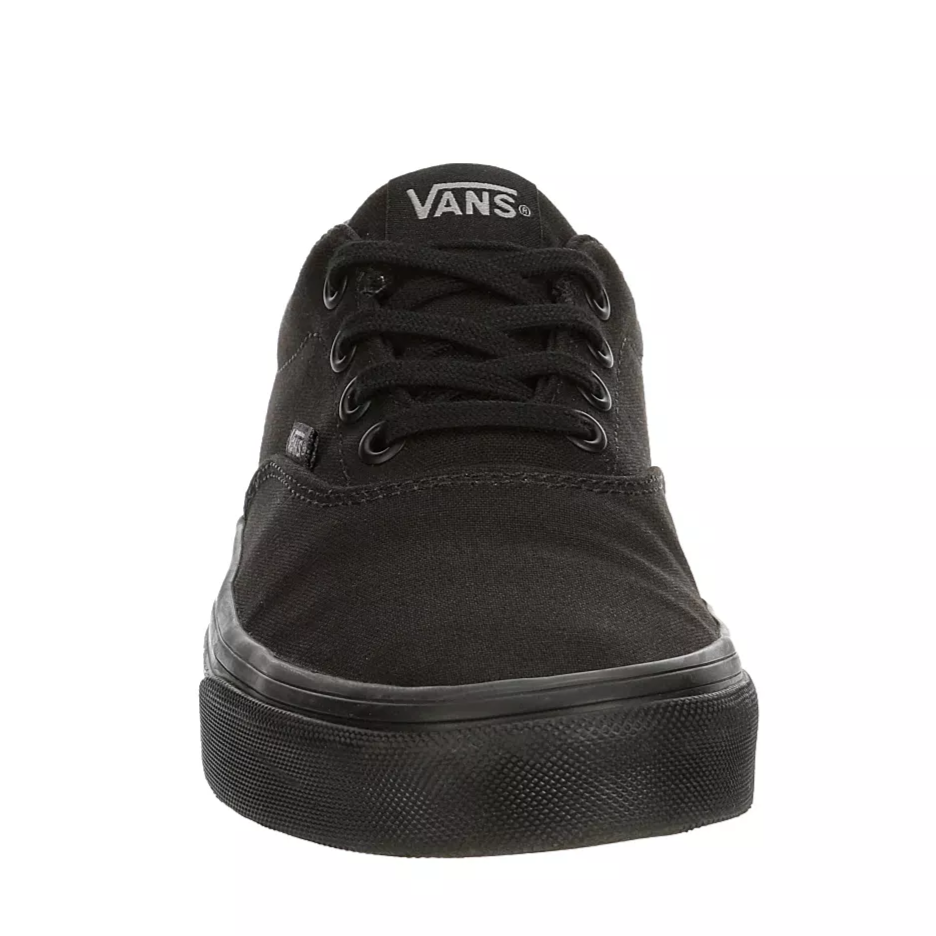 Vans Men's Doheny Sneaker, Canvas Black/White