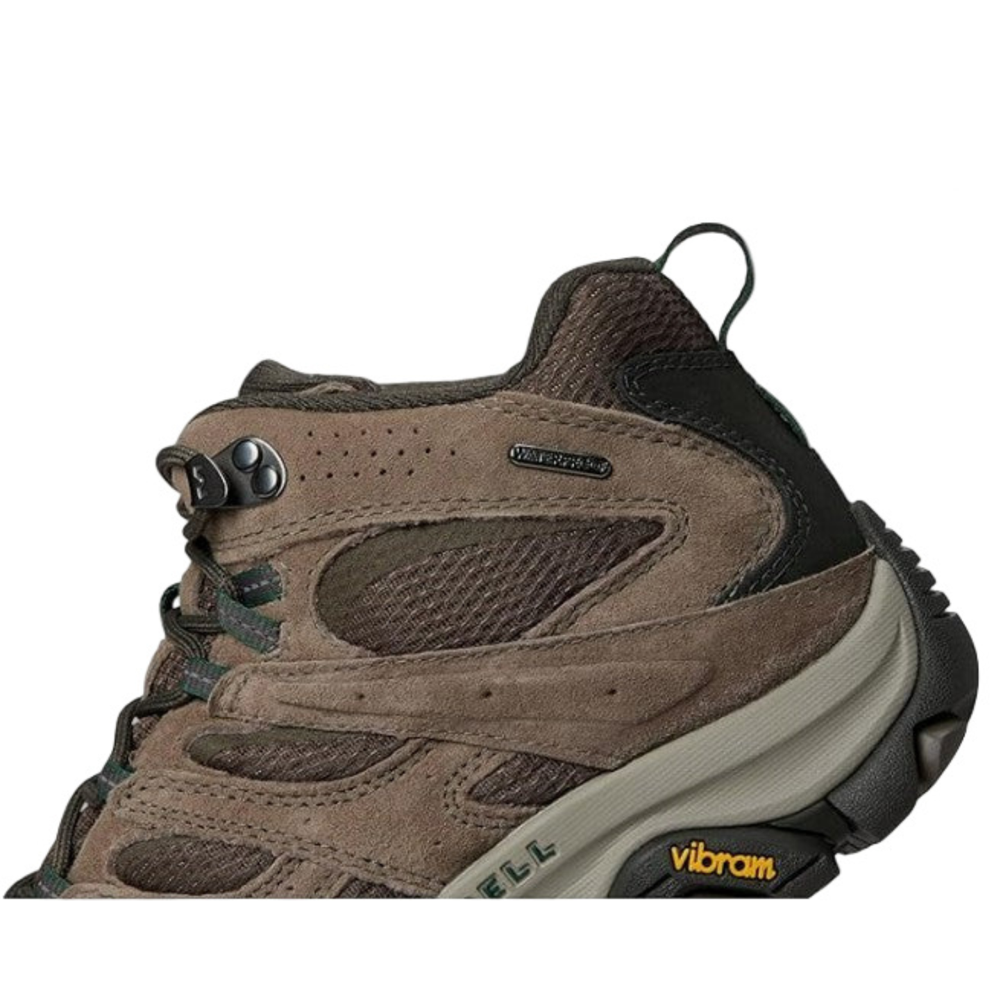 Merrell Men's Moab 3 Mid Waterproof Hiking Boots, Boulder - Ndoros