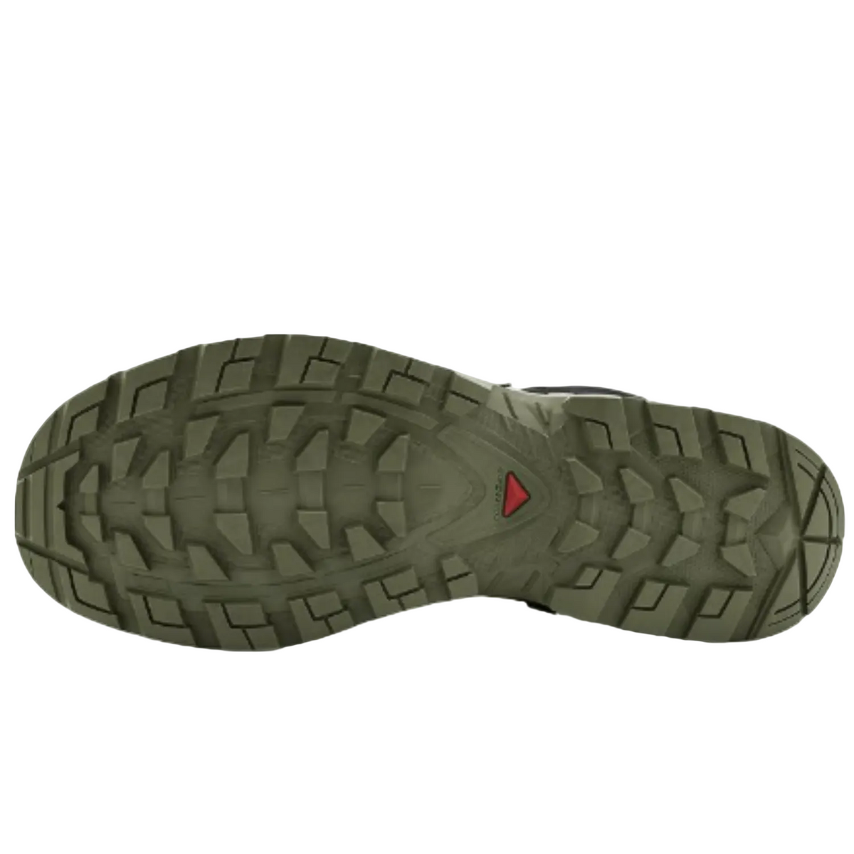 Salomon Men's Quest 5 GTX Hiking Shoe, Black / Deep Lichen Green / Black