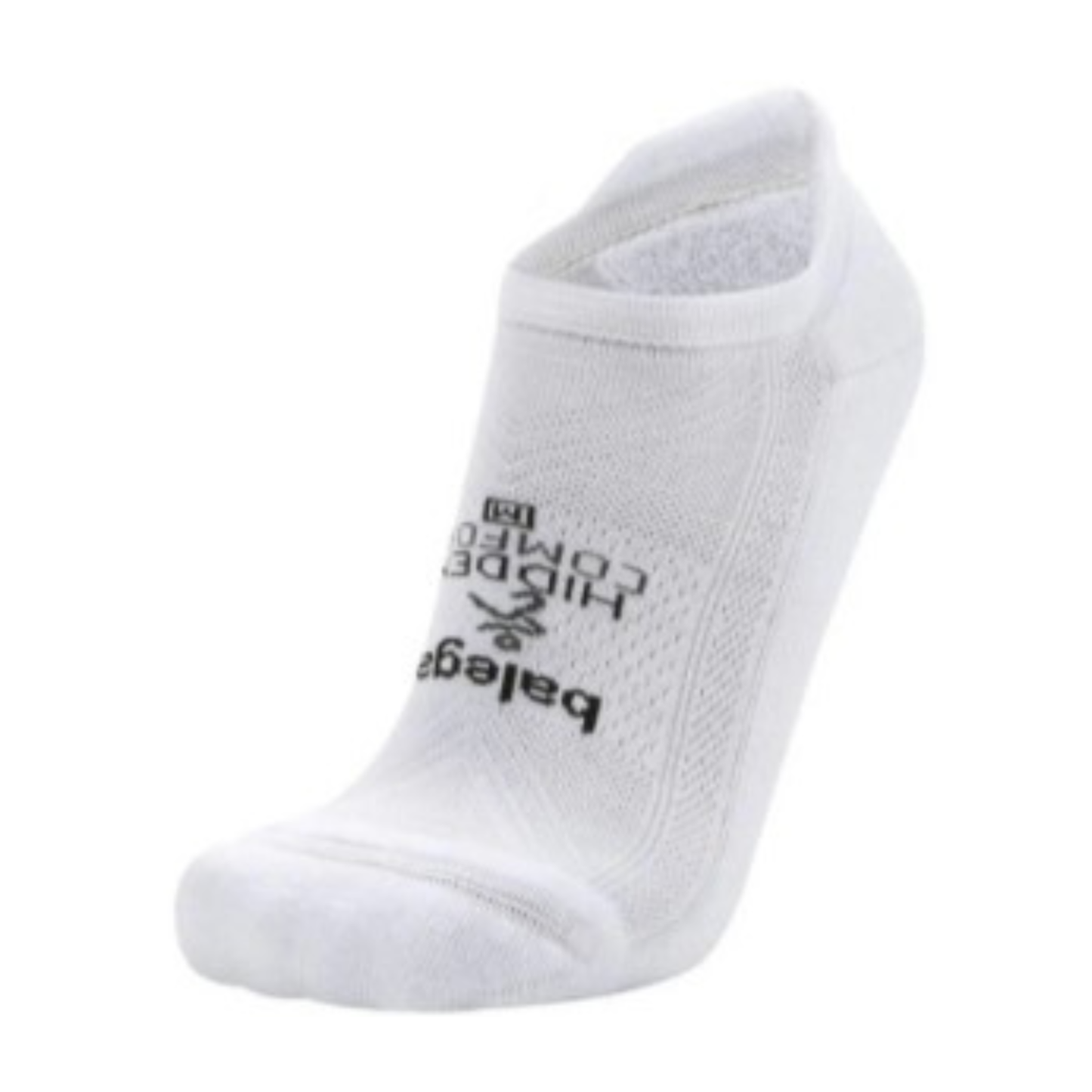 Balega Hidden Comfort Performance No Show Athletic Running Socks Unisex,White