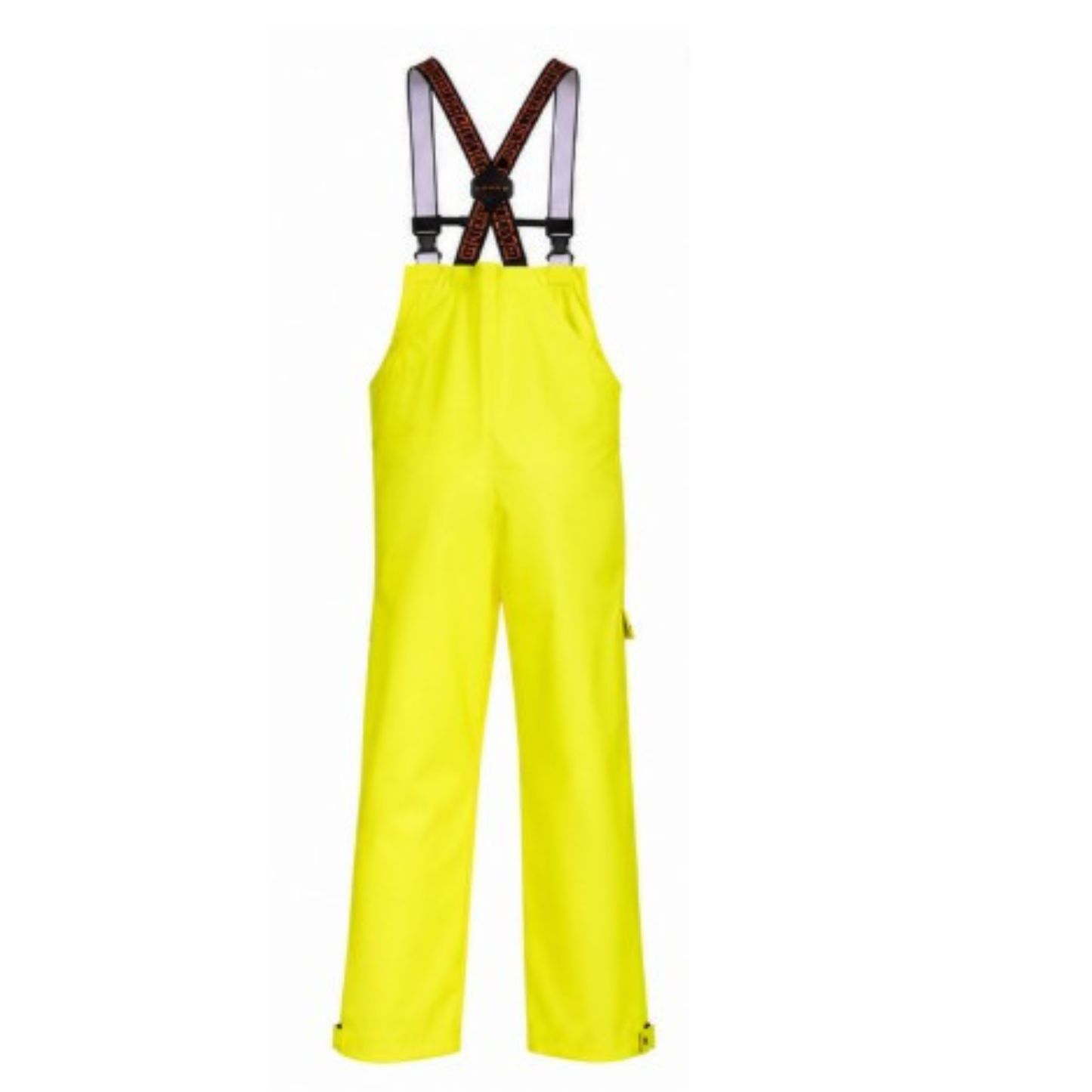 Grundens Men’s Neptune Bib Pants, Hi-Vis Yellow