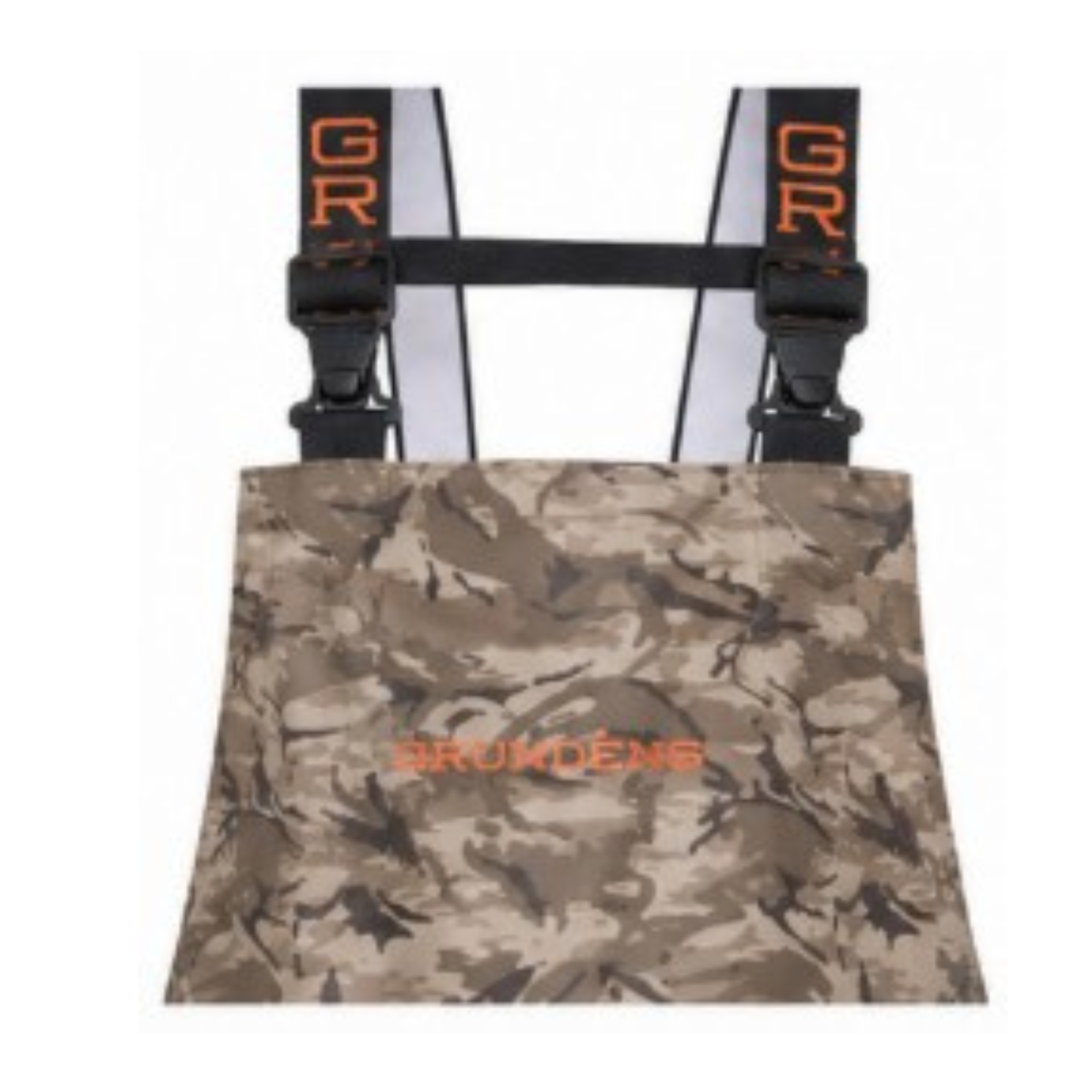 Grundens Men’s Neptune Bib Pants, Refraction Camo Stone