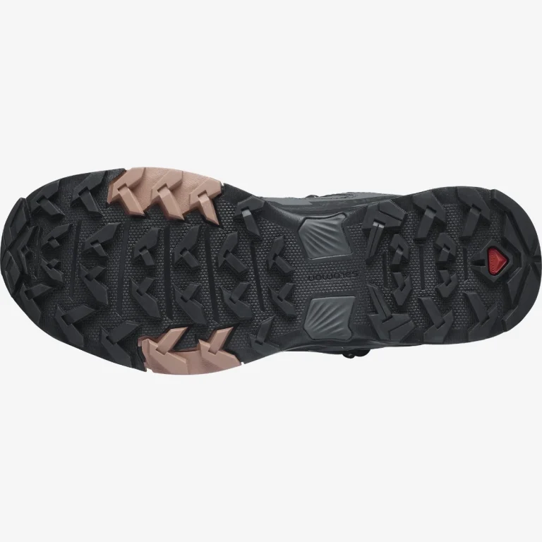 Salmon X Ultra 4 Leather Mid GTX Women's Hiking Waterproof Running Boots - Ndoros