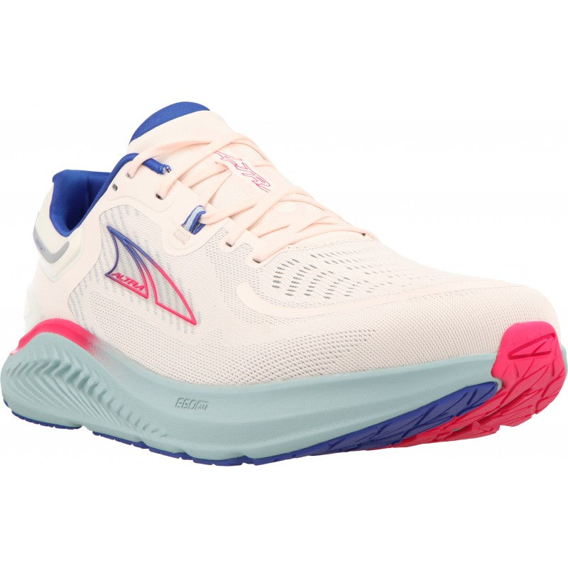Altra Paradigm 7 White/Blue Road Running Shoes For Men