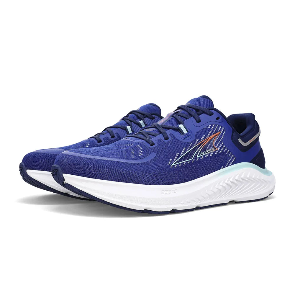 Altra Paradigm 7 Blue Road Running Shoes For Men