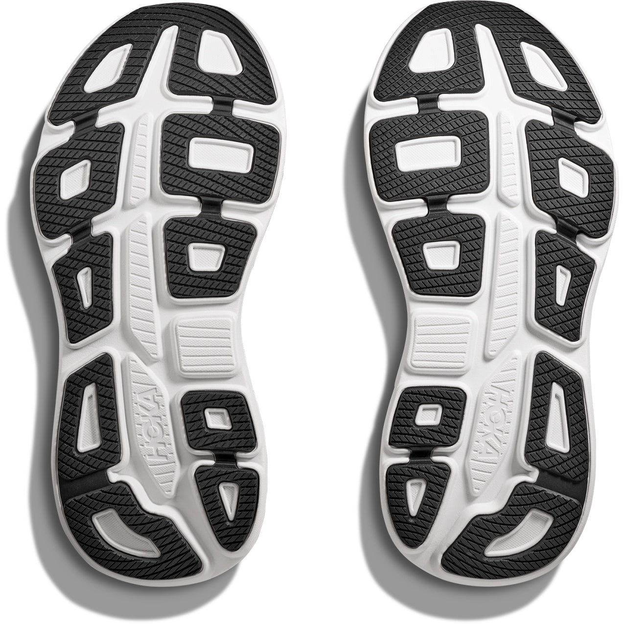 Hoka Bondi 9 cushioned Runing Shoe For Women Black/White