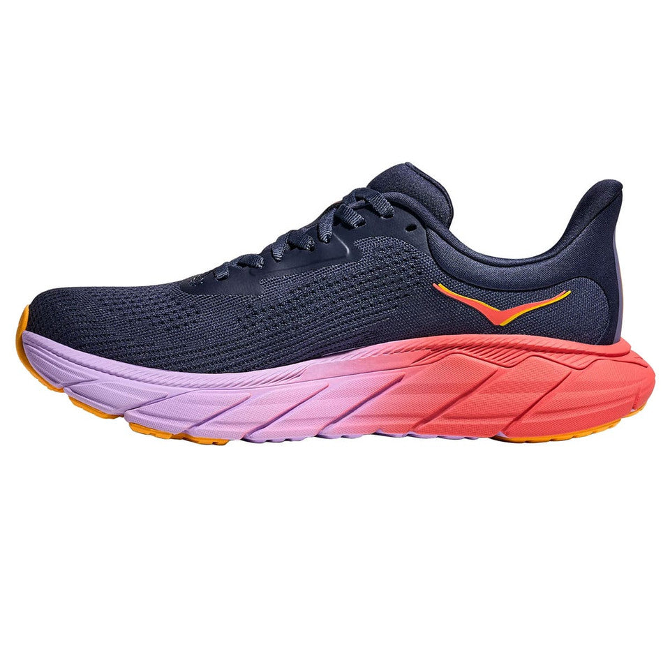 Hoka Arahi 7 Women Cushioned Runing Shoes, Nautical Dusk/Varsity Navy