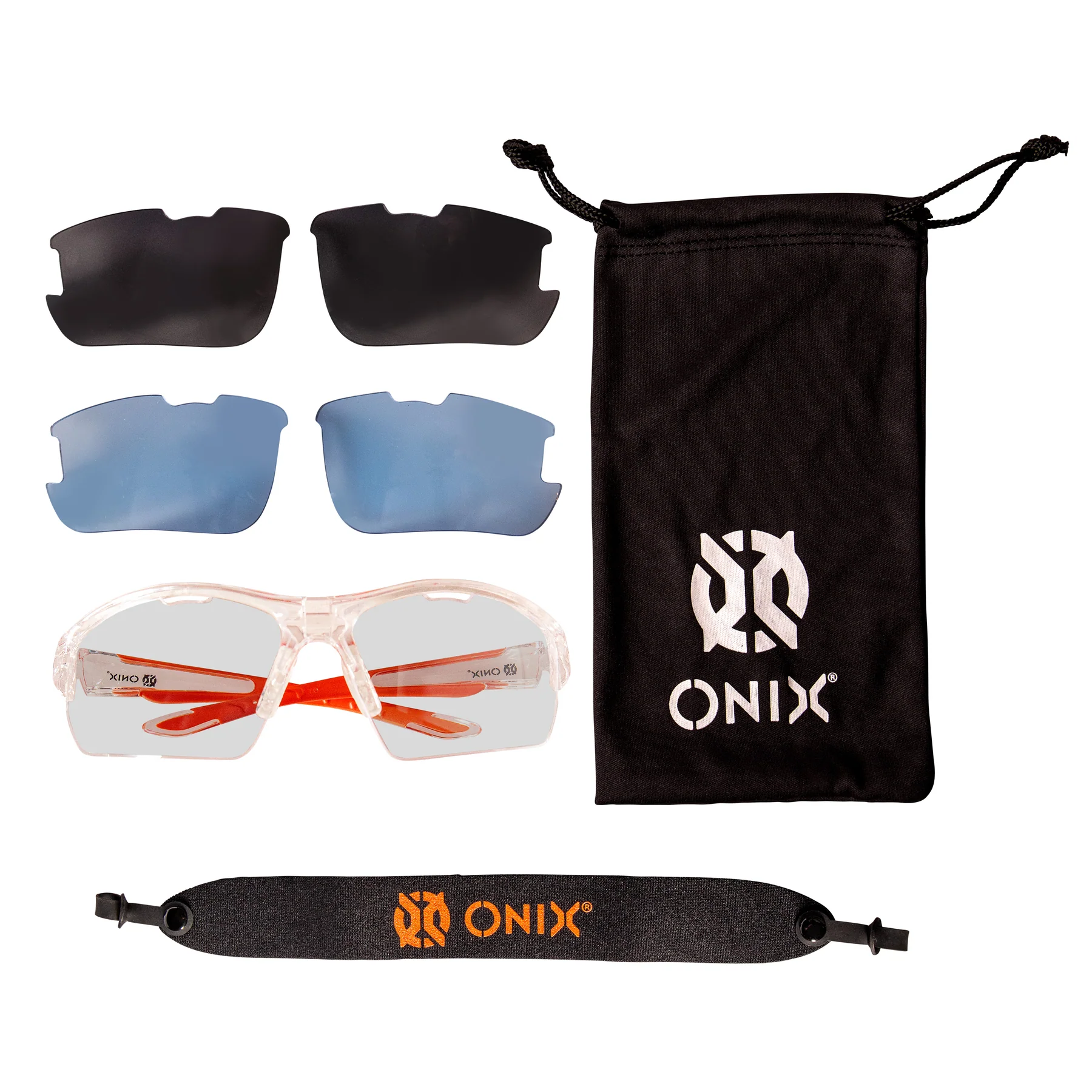 ONIX Pickleball Owl Protective Comfortable Secure Soft and NonSlip Eyewear Modern and Lightweight Design - Ndoros