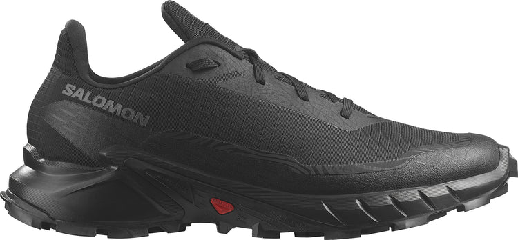 Salomon Men's Alphacross 5 Trail Running Shoes - Black/Black/Ebony