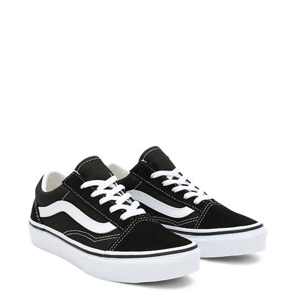 Vans Ward Low-Top Trainers Sneakers, Black (Suede/Canvas) Black/White Iju), Unisex Little Kid - Ndoros