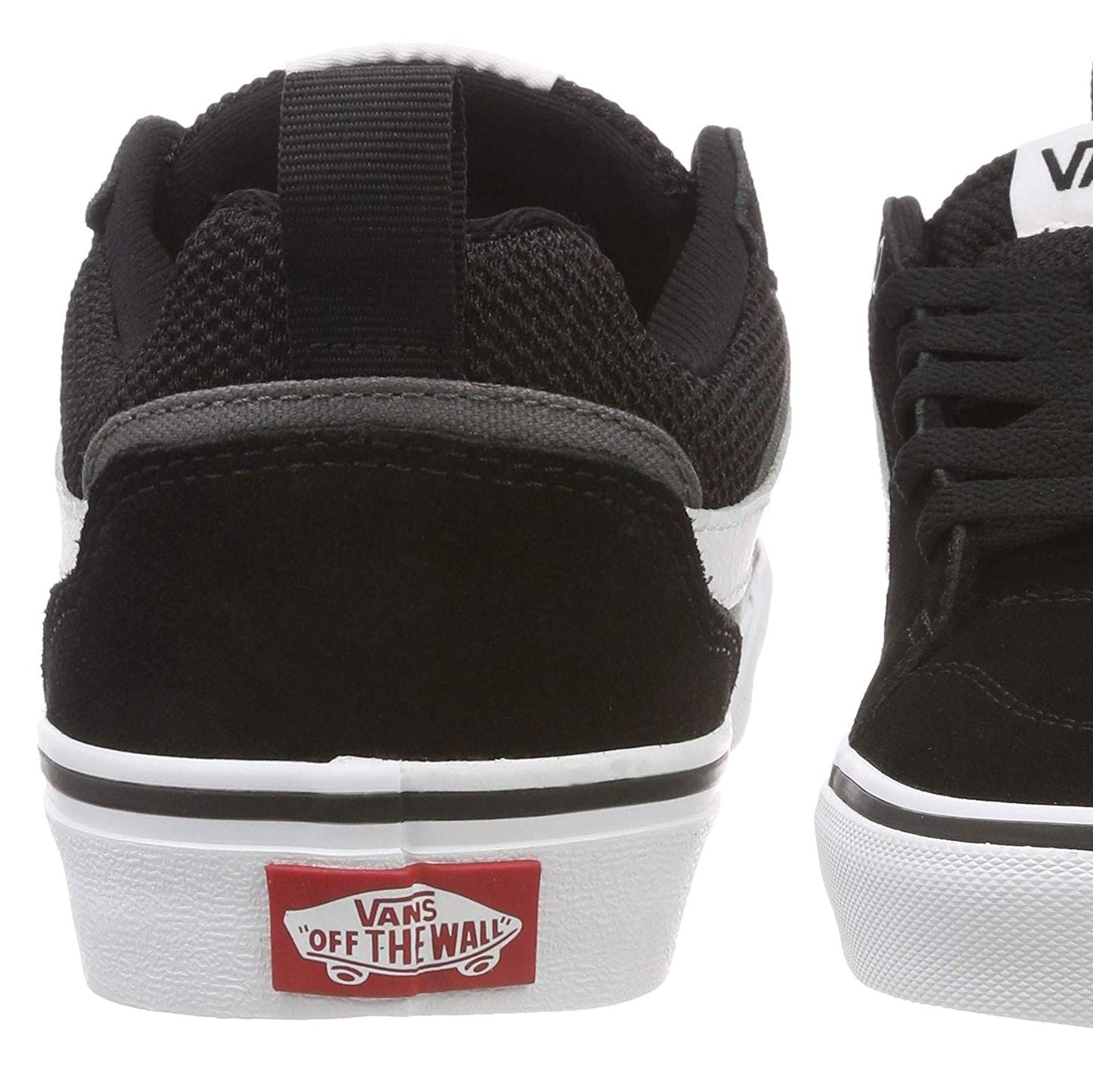 Vans Men's Filmore Low-Top Sneaker, Black Pewter - Ndoros