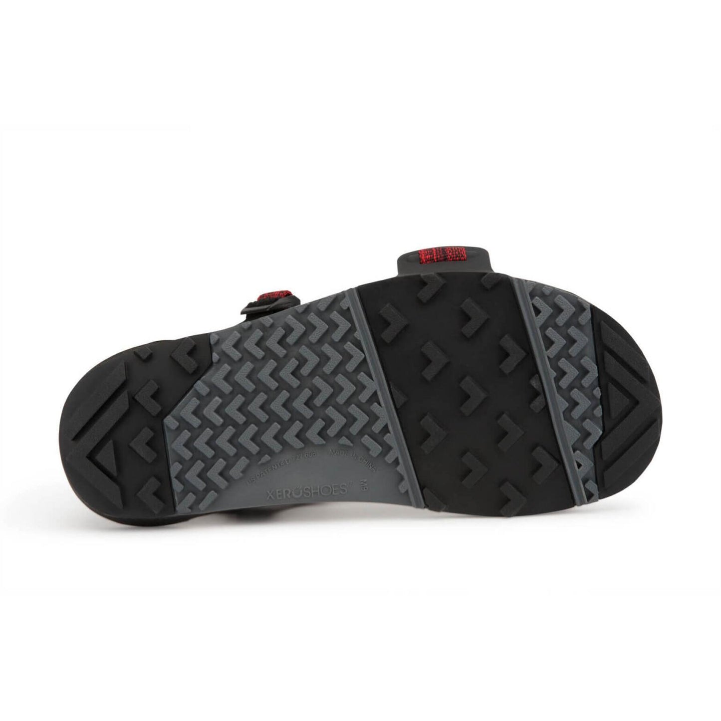 Xero Shoes Men's Z-Trek Barefoot Hiking Sandals, Red