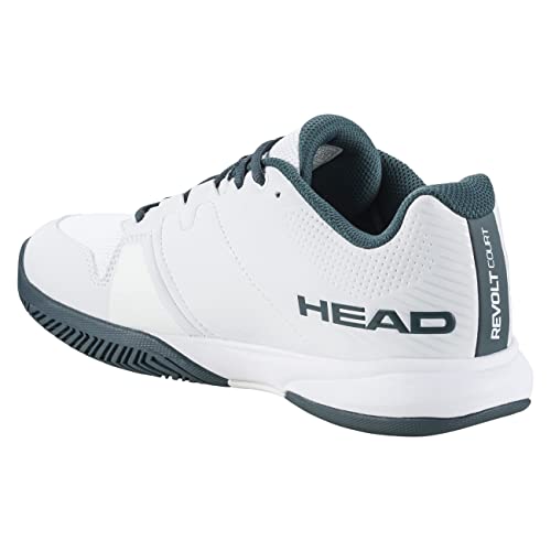 HEAD Revolt Court Men's Tennis Shoes, White Dark Grey
