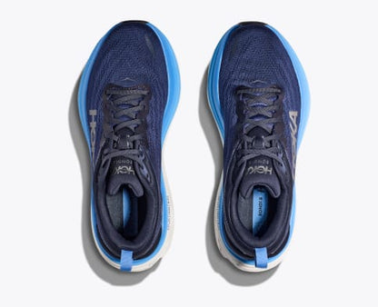 Hoka Men's  Trail Running Shoes Bondi 8 Sneaker, Outer Space/All Aboard