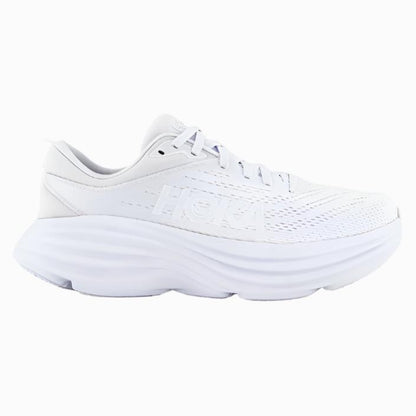 Hoka Bondi 8 Men's Running Shoes, White - Ndoros