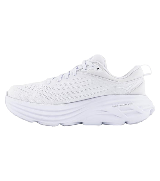 Hoka Bondi 8 Men's Trail Running Shoes | White - Ndoros