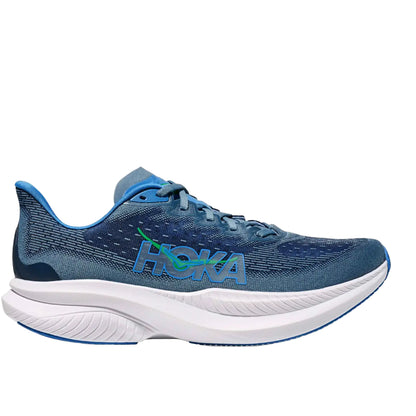 Hoka Mach 6 Men Cushioned Runing Shoes, Downpour/Thunder Cloud
