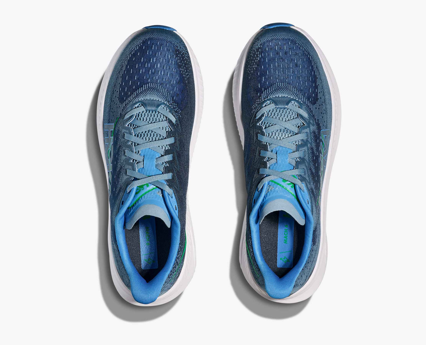 Hoka Mach 6 Men Cushioned Runing Shoes, Downpour/Thunder Cloud
