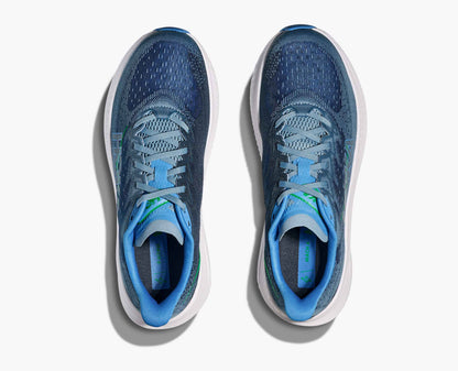 Hoka Mach 6 Men Cushioned Runing Shoes, Downpour/Thunder Cloud