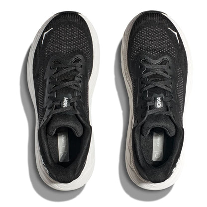Hoka Arahi 7 Men Cushioned Runing Shoes, Black/White