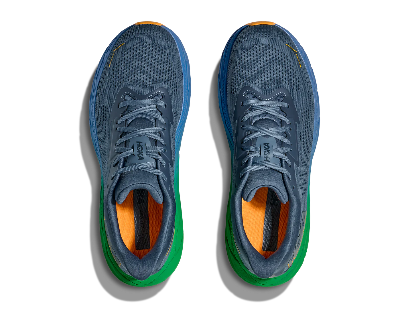 Hoka Arahi 7 Men Cushioned Runing Shoes, Thunder Cloud/Stormy Skies