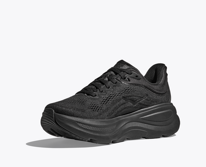 Hoka Bondi 9 cushioned Runing Shoe For Men Black/Black