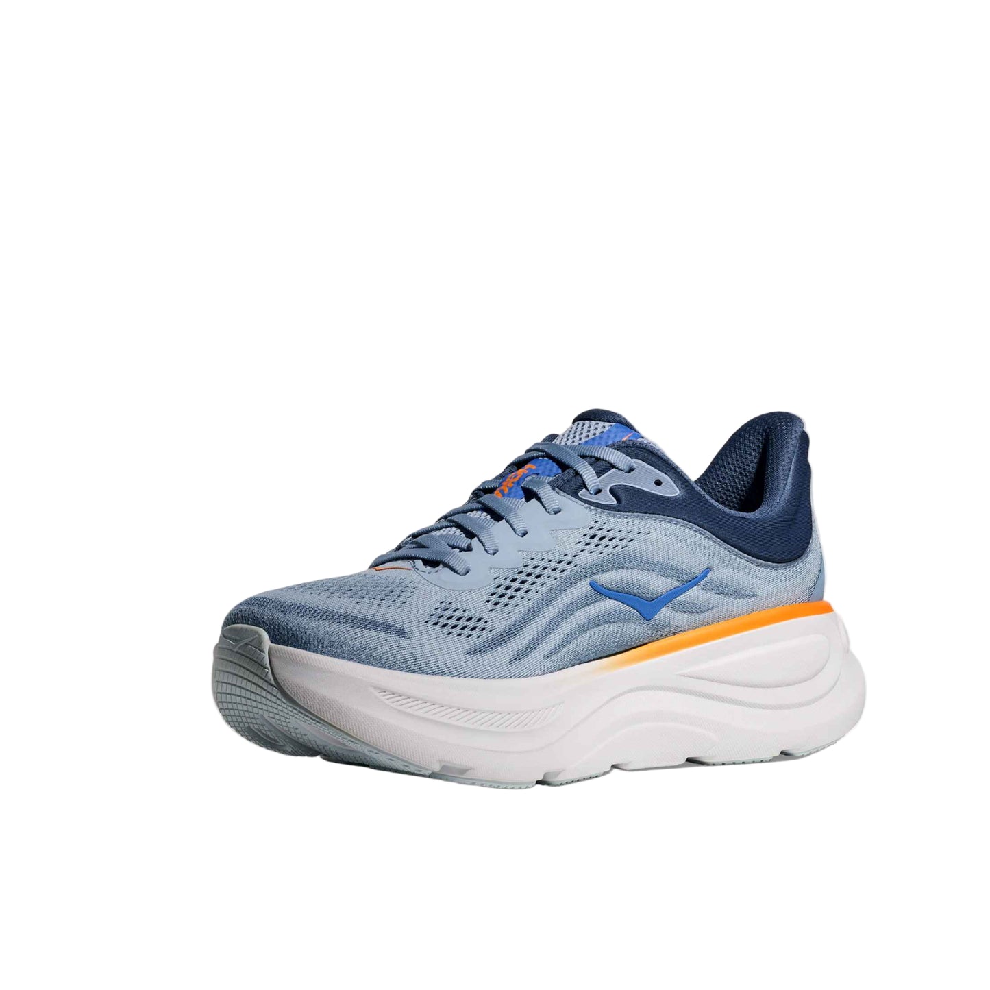 Hoka Bondi 9 Men Cushioned Runing Shoes, Drizzle/Downpour