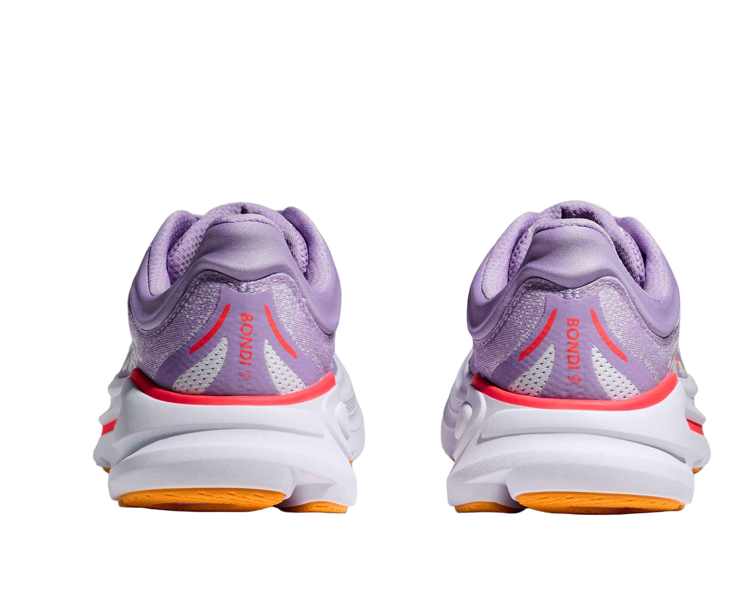 Hoka Bondi 9 Women Cushioned Runing Shoes, Aster Flower/Starlight Glow