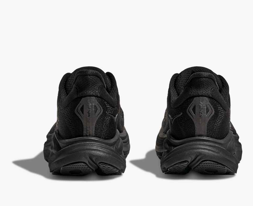 Hoka Clifton 10 cushioned Runing Shoe For Women Black/White