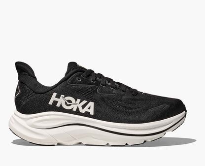 Hoka Clifton 10 cushioned Runing Shoe For Women Black/Black