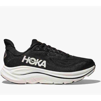 Hoka Clifton 10 cushioned Runing Shoe For Men Black/White