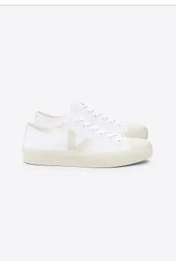 Veja Women's  Wata II Low Organic Cotton Sneaker Shoe | White