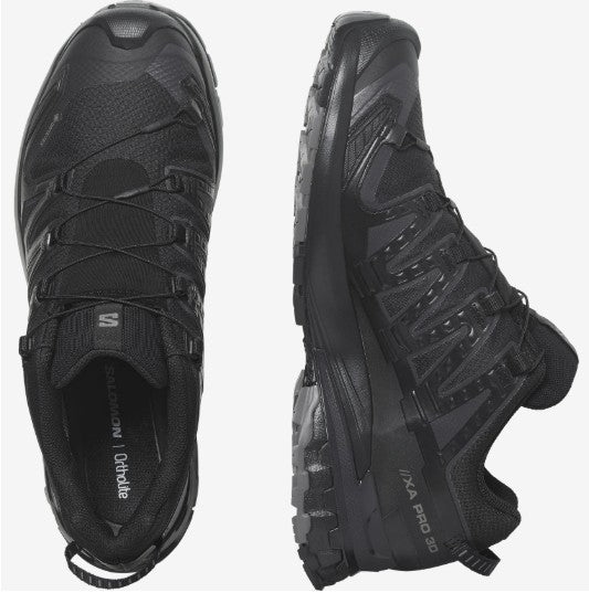 Salomon Men's XA Pro 3D V9 Gore-TEX Sneaker, Black/Phantom/Pewter
