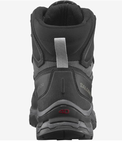 Salomon Men's QUEST 4 GORE-TEX Hiking Boots For Men, Magnet/Black/Quarry