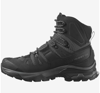 Salomon Men's QUEST 4 GORE-TEX Hiking Boots For Men, Magnet/Black/Quarry