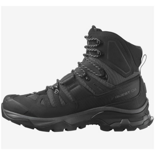 Salomon Men's QUEST 4 GORE-TEX Hiking Boots For Men, Magnet/Black/Quarry