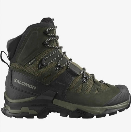 Salomon Men's QUEST 4 GORE-TEX Hiking Boots For Men, Olive Night/Peat/Safari