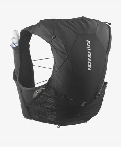 Salomon Unisex Advance Skin 12 | 12 Liter Hydration Trail Running Vest Black