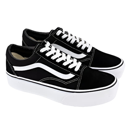 Vans Old Skool Platform Sneakers  Men– Black/White