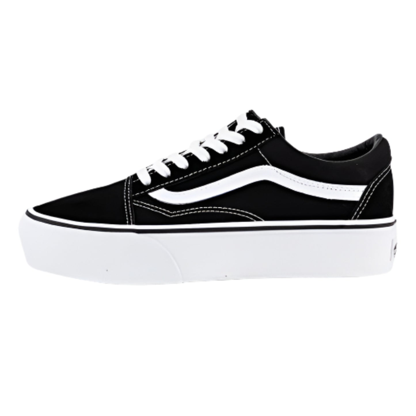 Vans Old Skool Platform Sneakers  Men– Black/White
