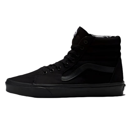 Vans SK8-Hi Canvas Unisex-Adult Hi-Top Sneaker Black/Black