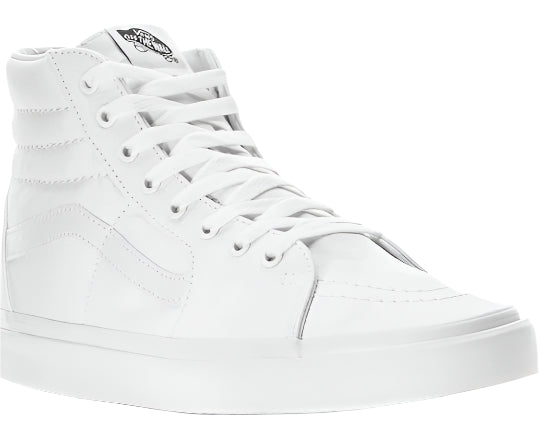 Vans Sk8-Hi High-Top Unisex Sneakers – True White Canvas Skate Shoes
