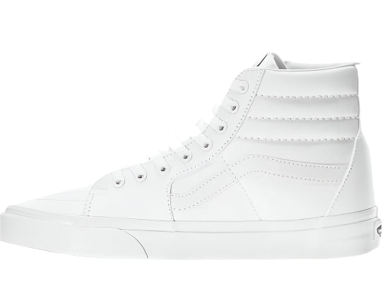 Vans Sk8-Hi High-Top Unisex Sneakers – True White Canvas Skate Shoes