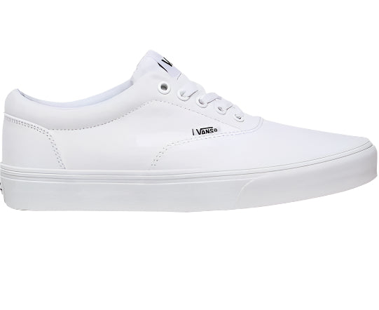 White Vans sneaker on a white background